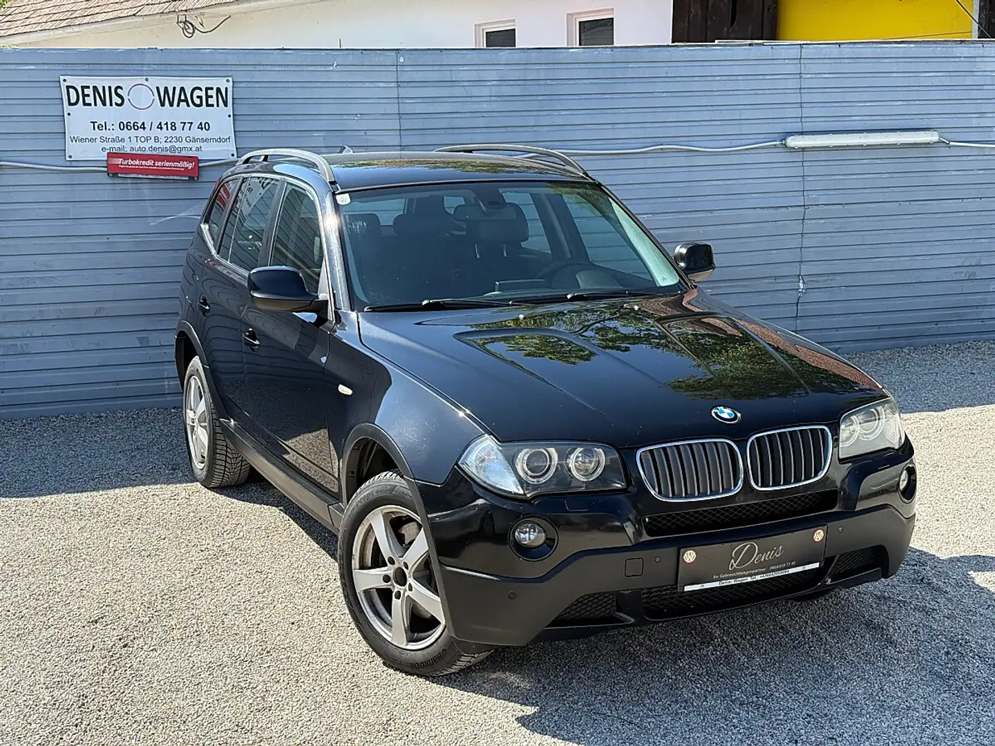 BMW X3 2,0d XDrive Aut. Schwarz - 1