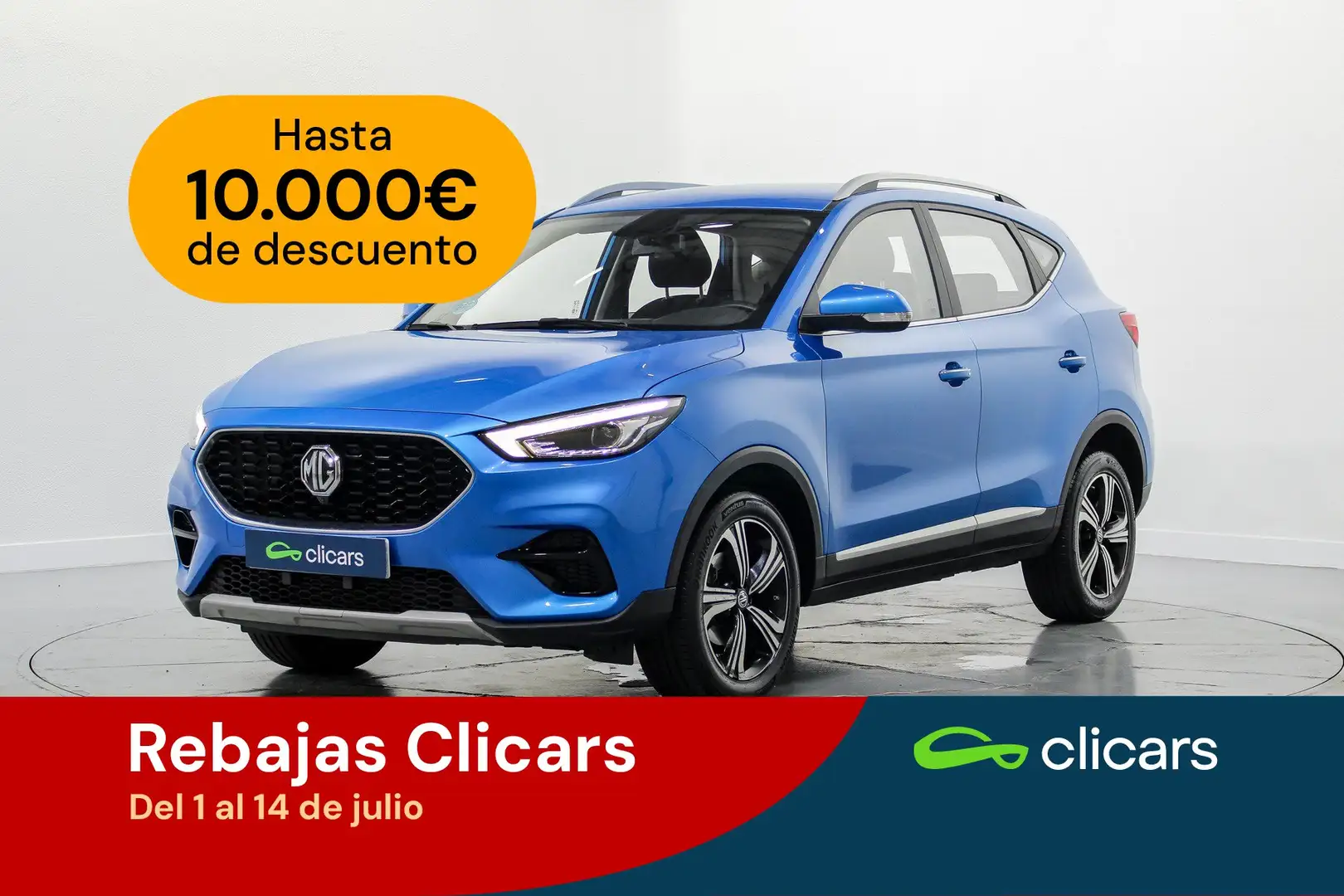 MG ZS 1.0 T-GDI Luxury Aut. 82kW Azul - 1
