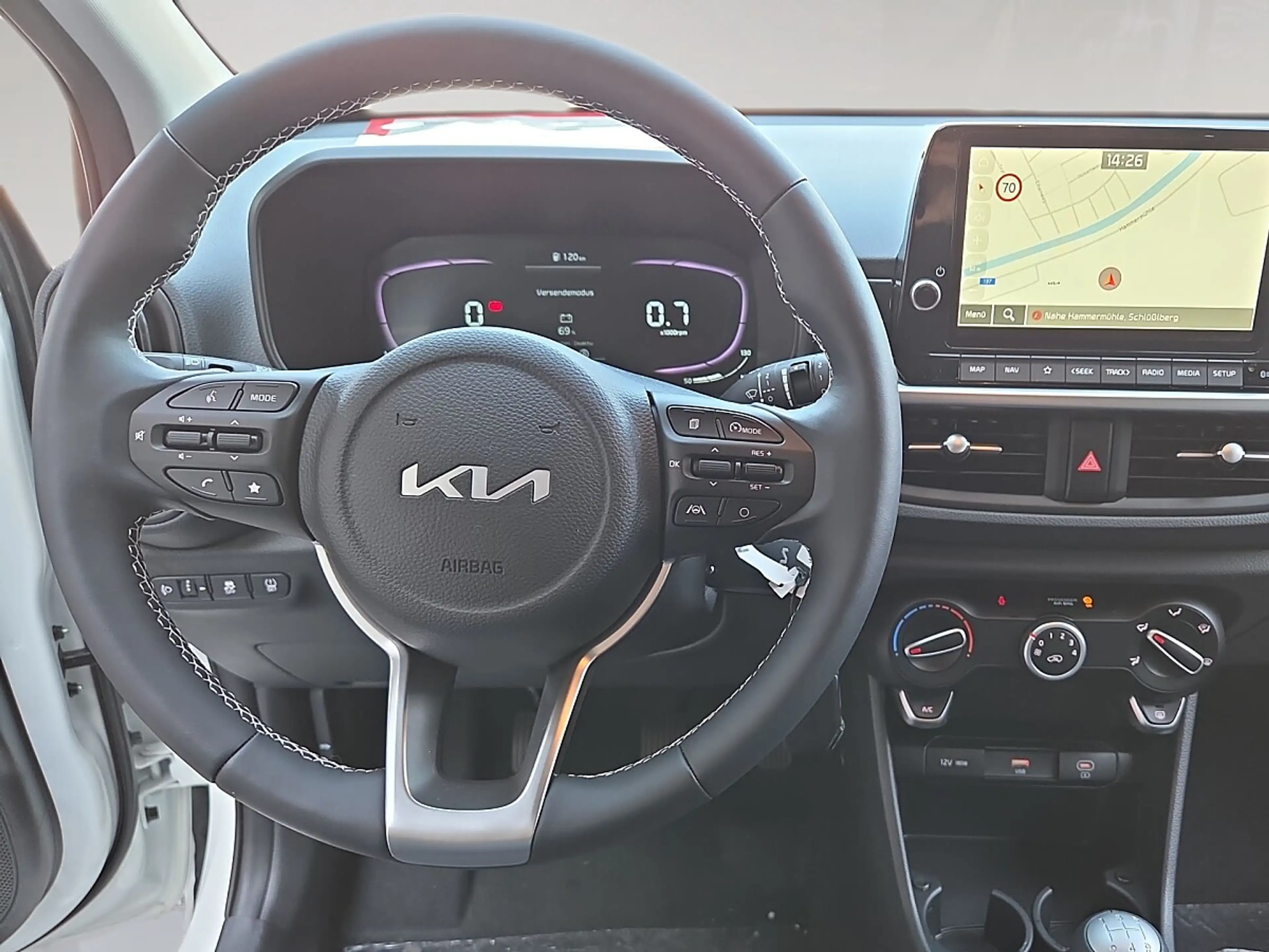 Kia Picanto 1,0 GDI Silber 4 Stz. — photo 13