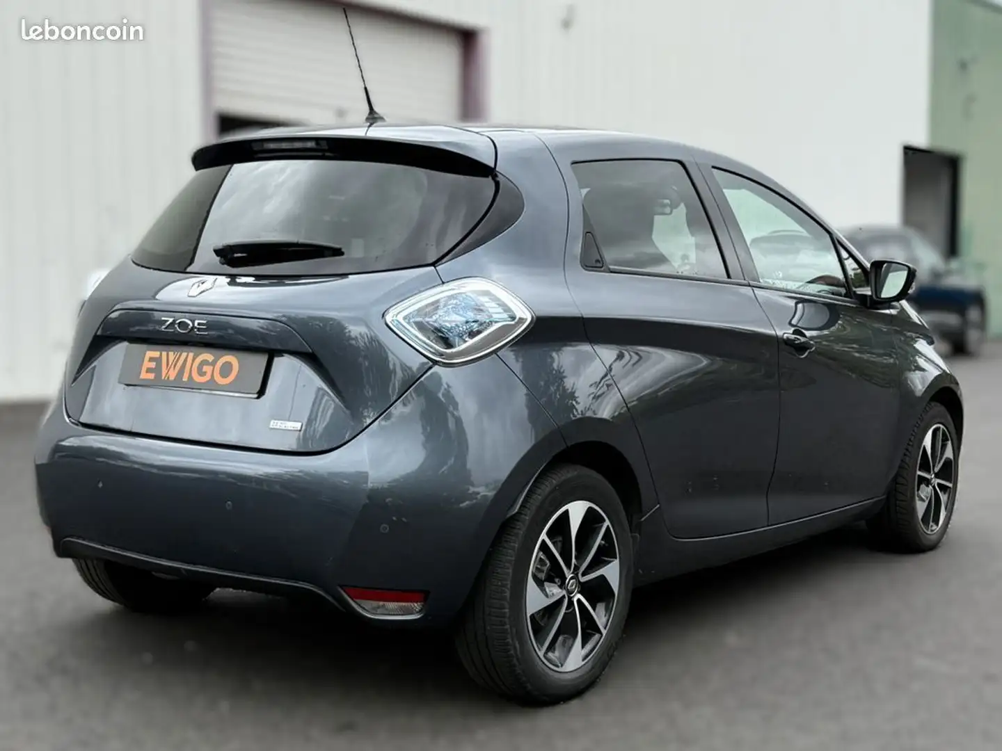 Renault ZOE r90 ze 90ch 58ppm 40kwh charge-normale intens bva Gris - 2