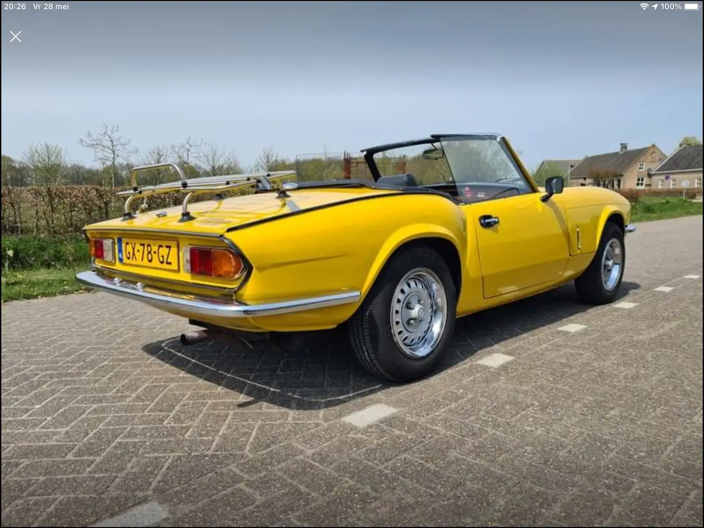 Triumph Spitfire 1500 Giallo - 2