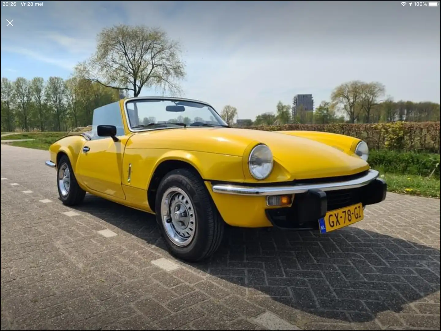 Triumph Spitfire 1500 Giallo - 1