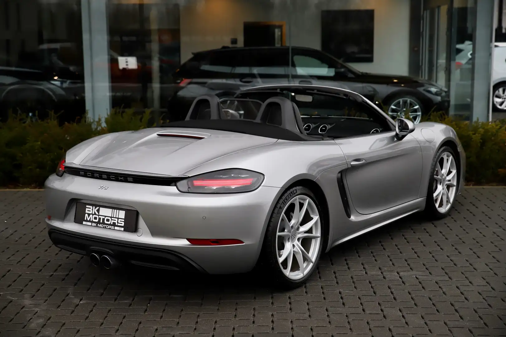 Porsche 718 Boxster PDK-VOLLEDER-BOSE-NAVI-CRUISE-SPORT SEATS Argent - 2