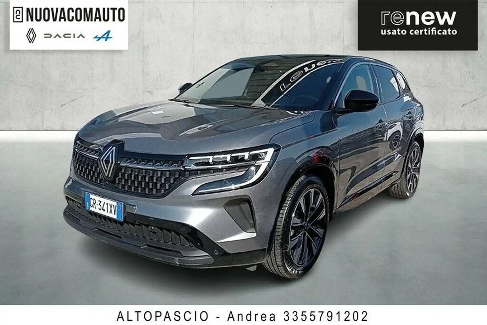 Renault Austral 1.2 E-Tech full hybrid Techno 200cv Grigio - 1