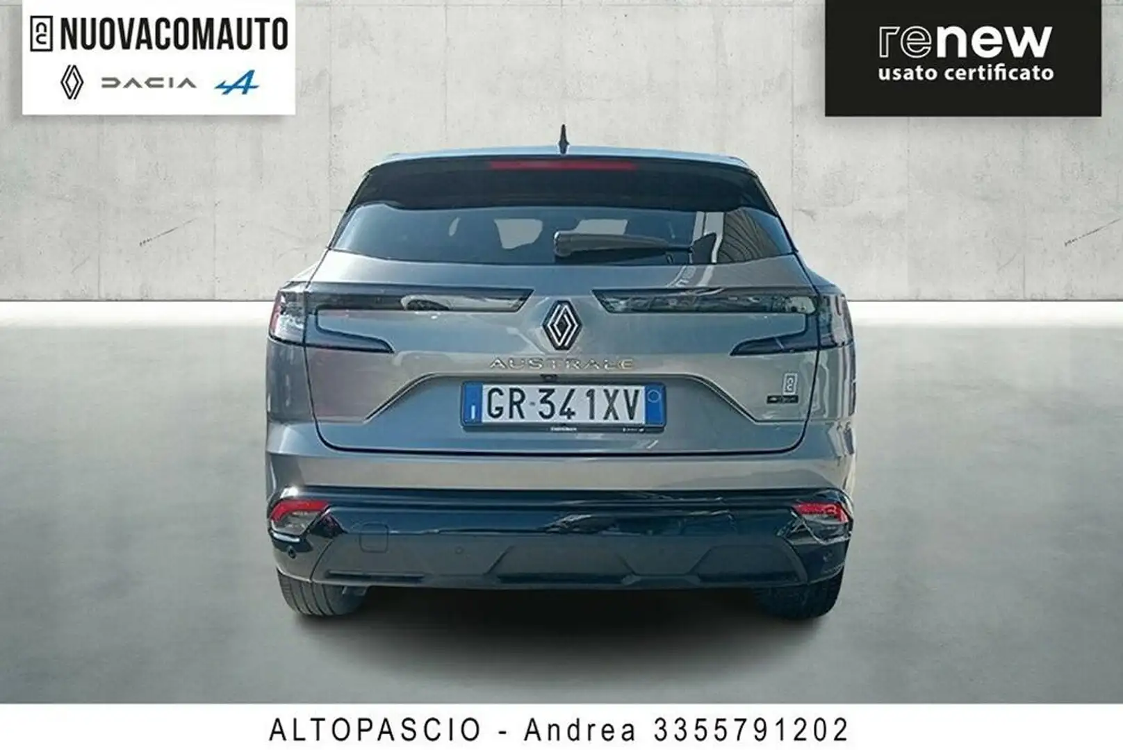 Renault Austral 1.2 E-Tech full hybrid Techno 200cv Grigio - 2