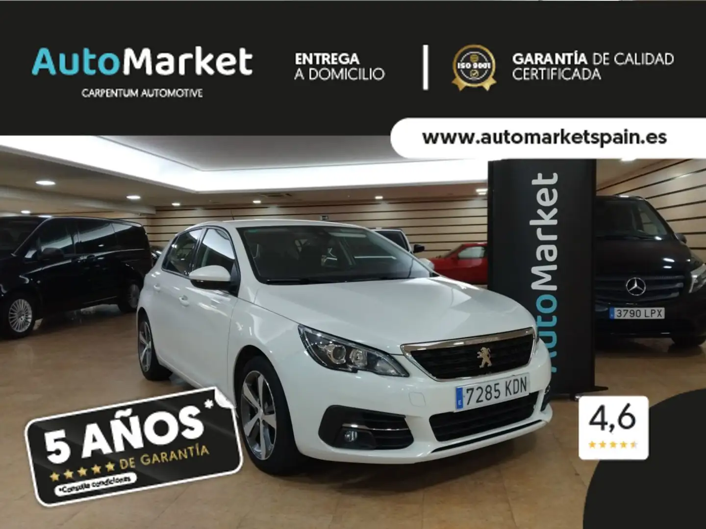 Peugeot 308 active 130cv Blanco - 1
