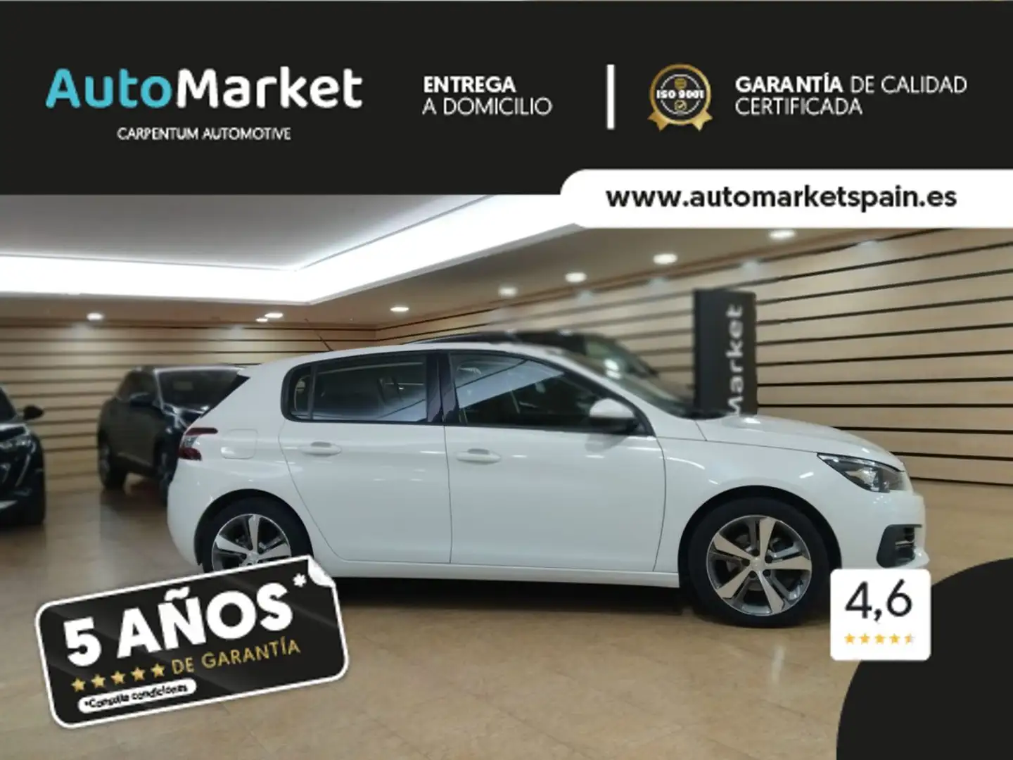 Peugeot 308 active 130cv Blanco - 2