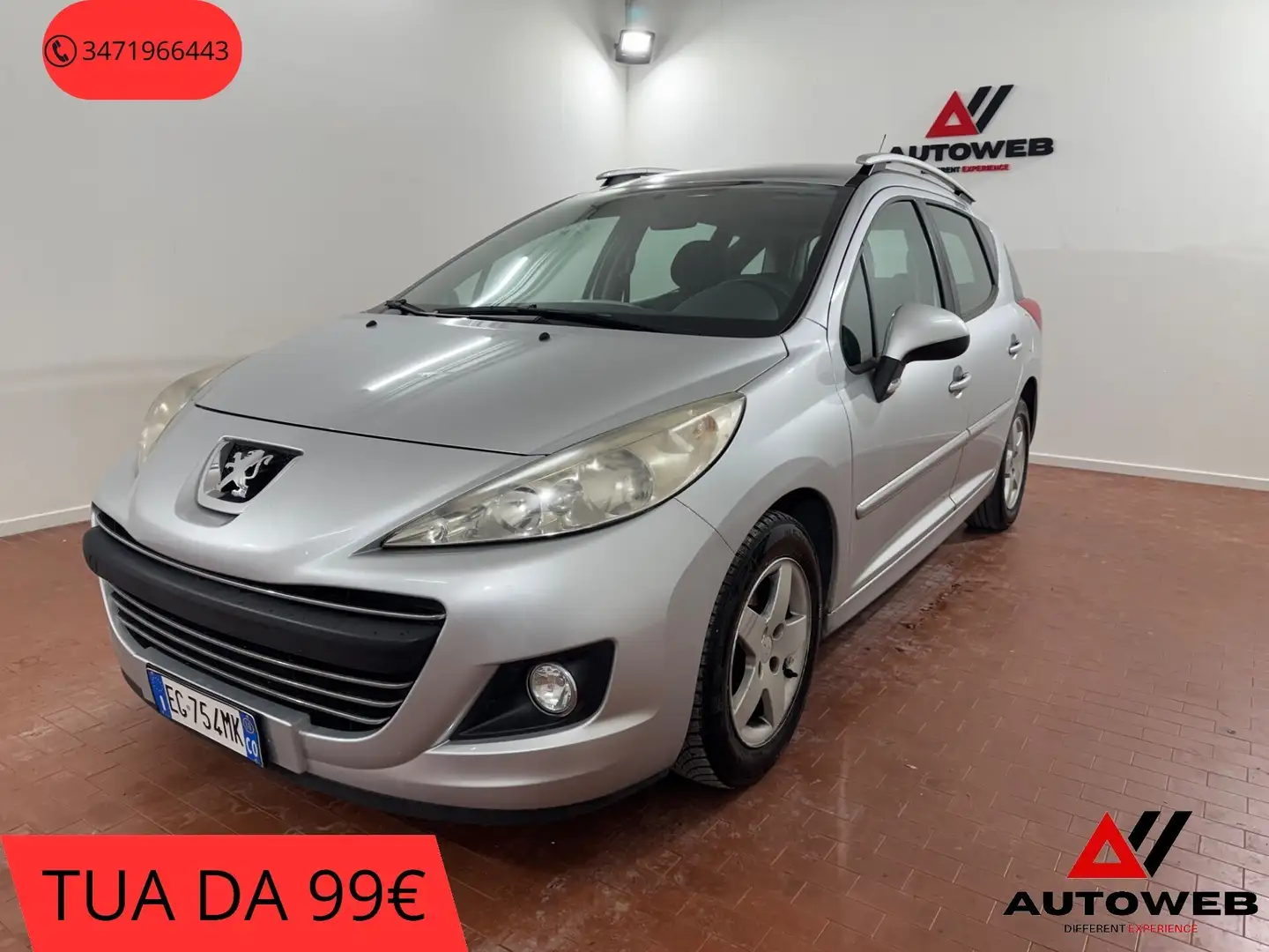 Peugeot 207 1.4 VTi 95CV SW XS Ciel Argento - 1