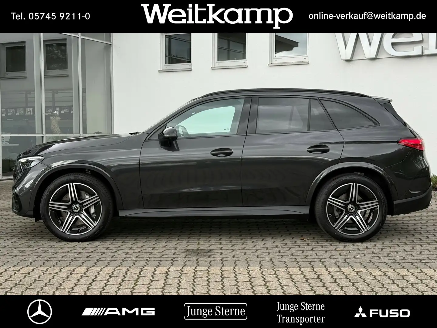 Mercedes-Benz GLC 220 GLC 220 d 4M AMG+AHK+360°+Pano+Dig.Light+Distr. Grau - 2