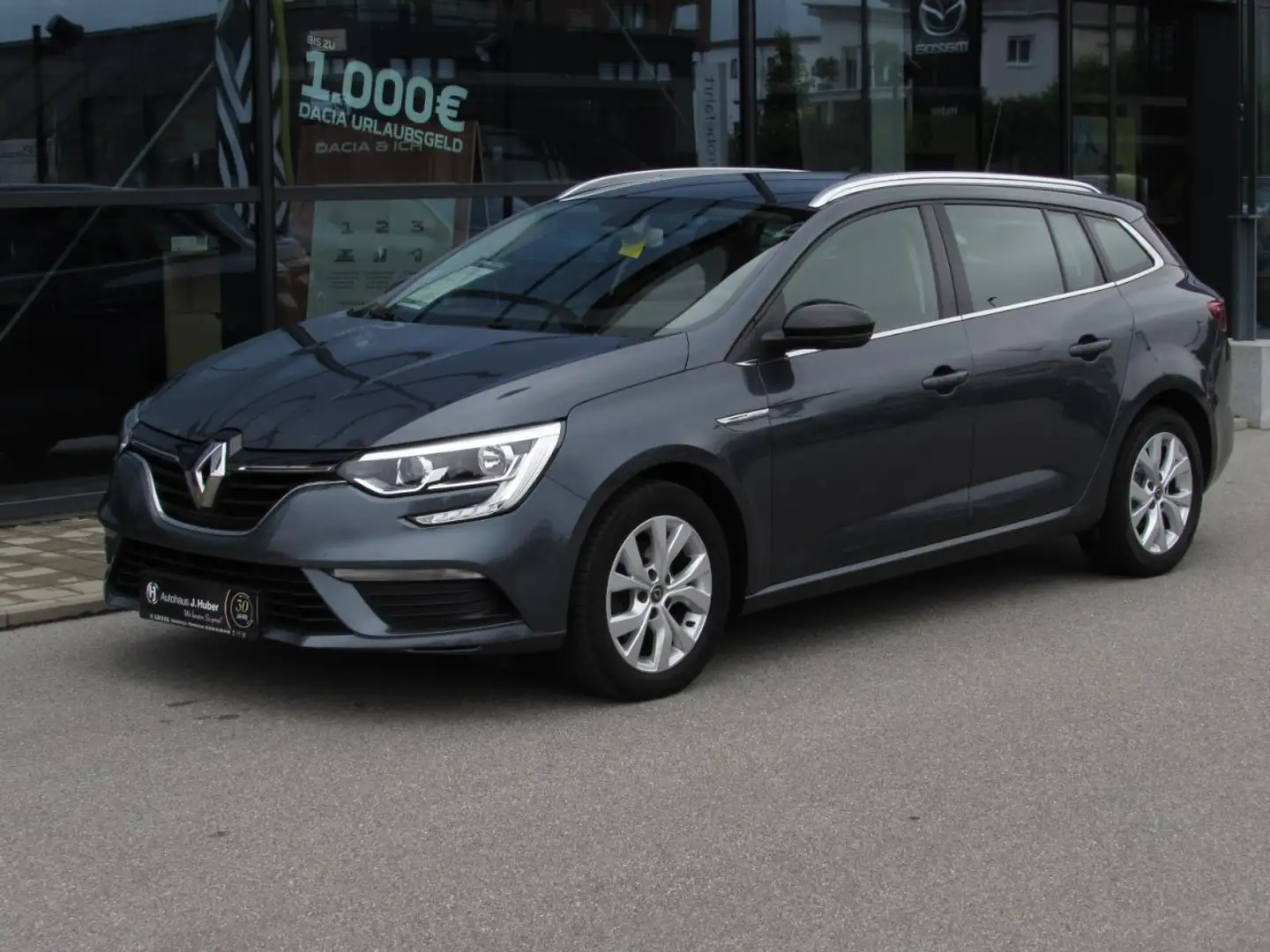 Renault Megane Grandtour Limited TCe 115 GPF Klima Navi Gris - 1