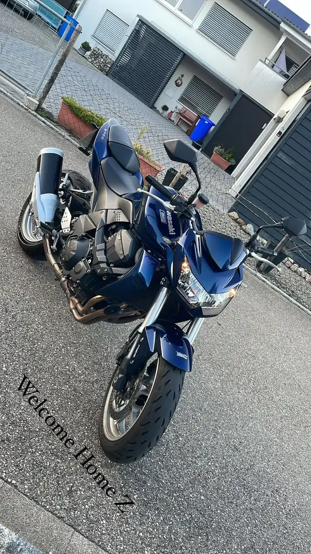 Kawasaki Z 750 Bleu - 1