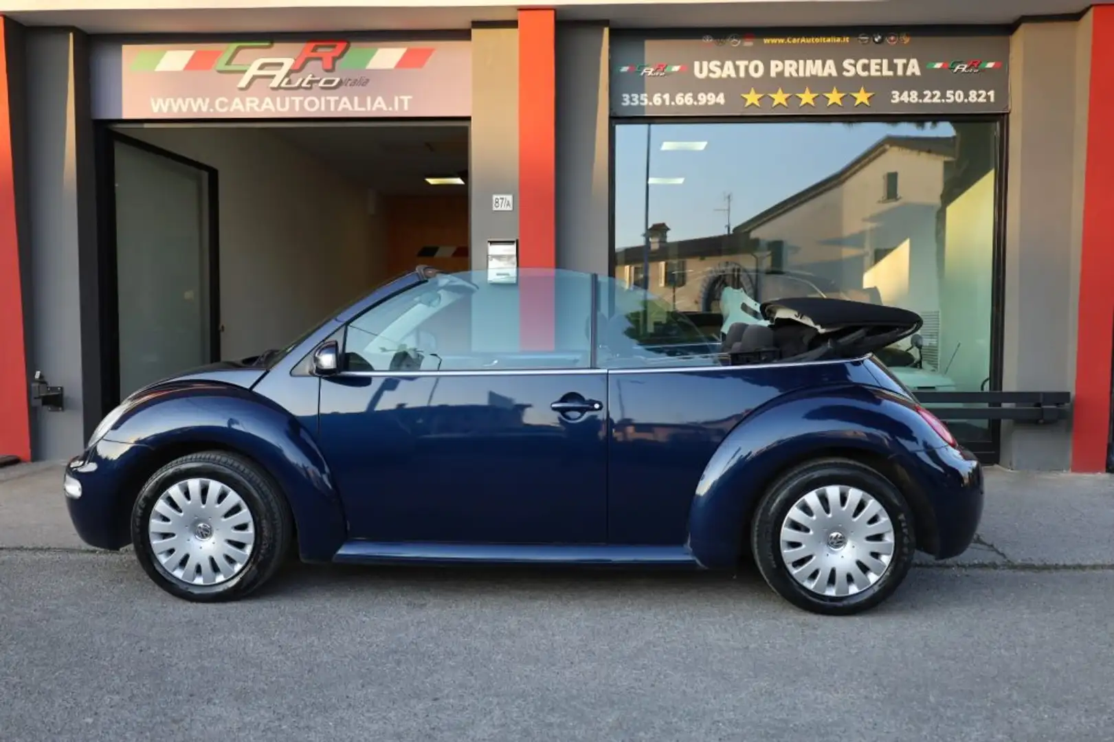 Volkswagen New Beetle 1.4 16V Cabrio Iscritta ASI Anche per NEOPATENTATI Modrá - 2