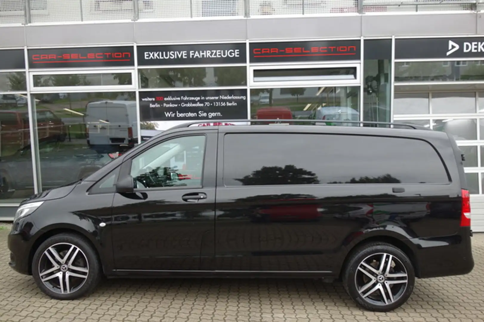 Mercedes-Benz Vito 119 CDI KASTEN LANG LED/STDHZG/AHK/19ZOLL Zwart - 2