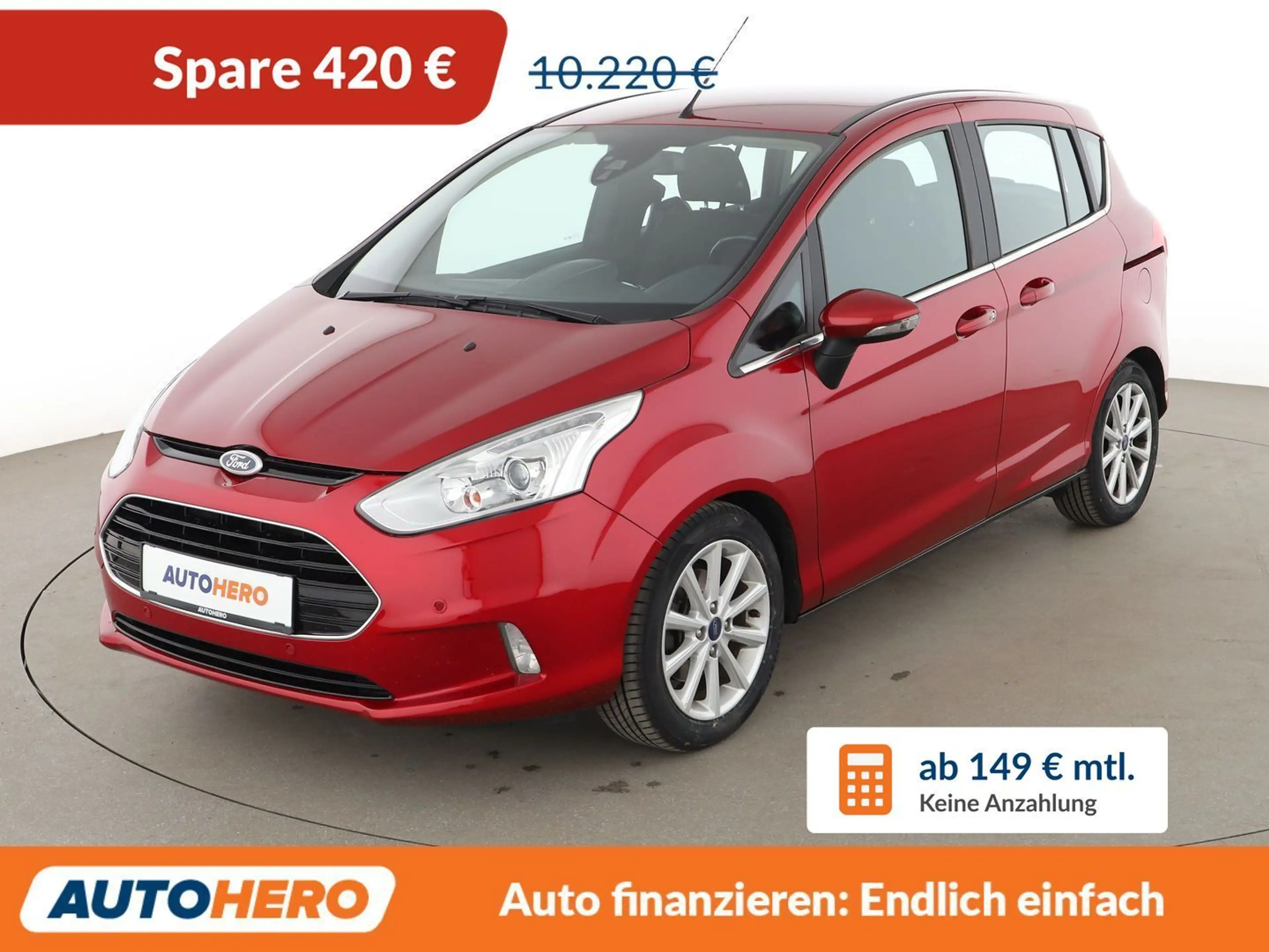 Ford B-Max 1.6 Ti-VCT Titanium Aut.*NAVI*TEMPO*CAM*PDC*