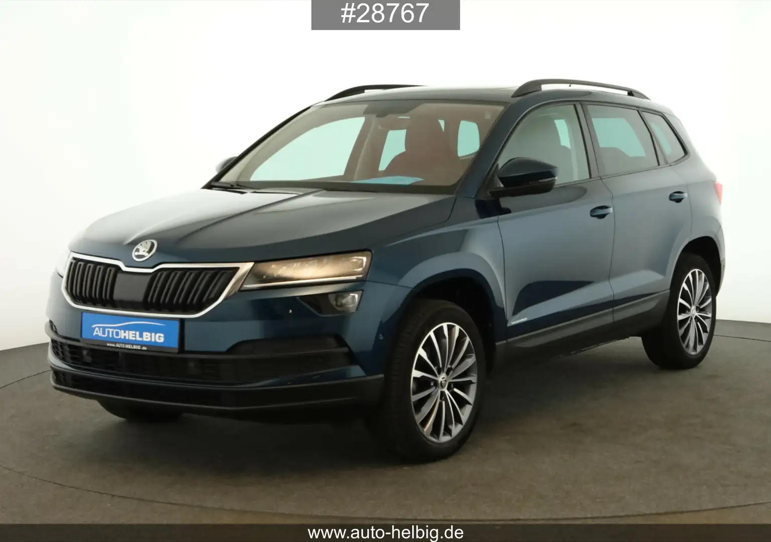 Skoda Karoq Karoq 1.5 TSI Ambition #18Zoll#Pano#Kamera#LED# Синій - 1