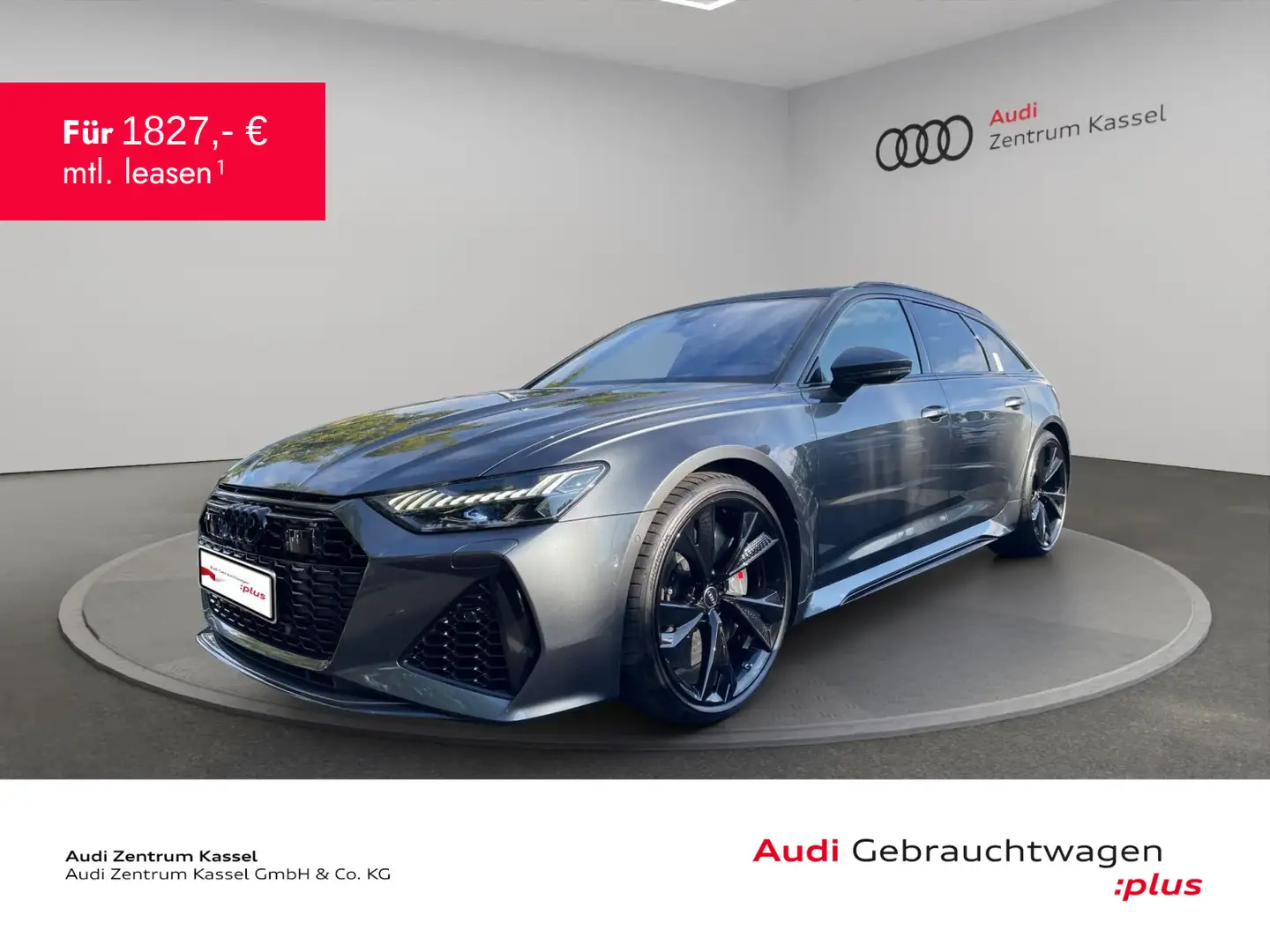 Audi RS6 RS 6 Av. 4.0 TFSI qu. perf. Laser B&O Pano HuD Grau - 1