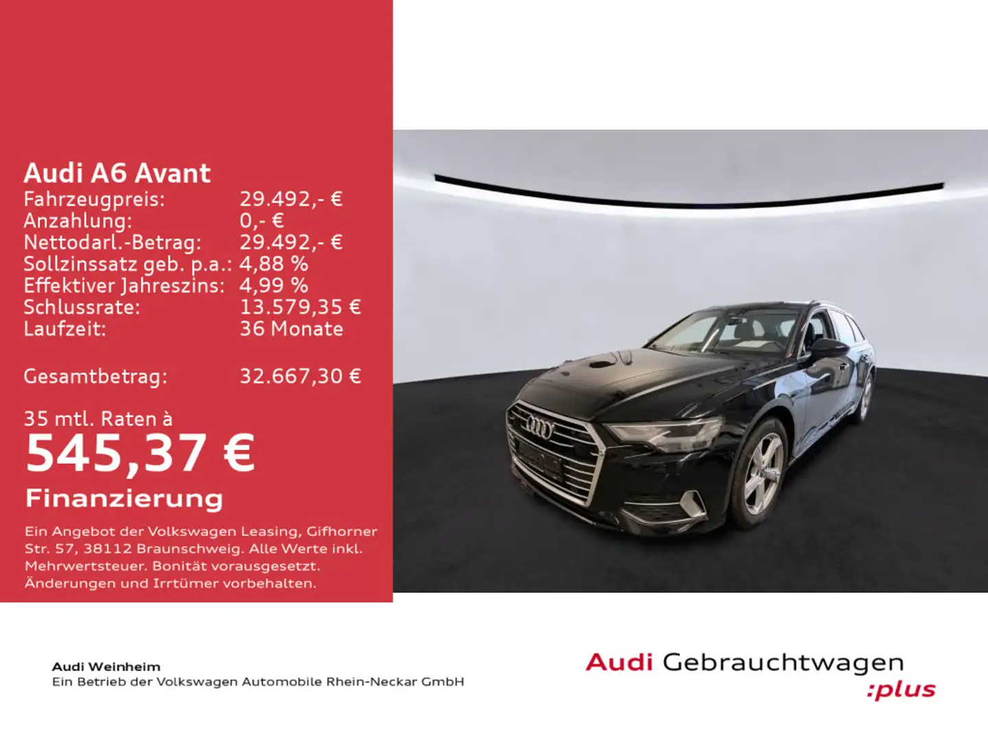 Audi A6 40 TDI sport AHK Kamera LED Navi uvm Schwarz - 2