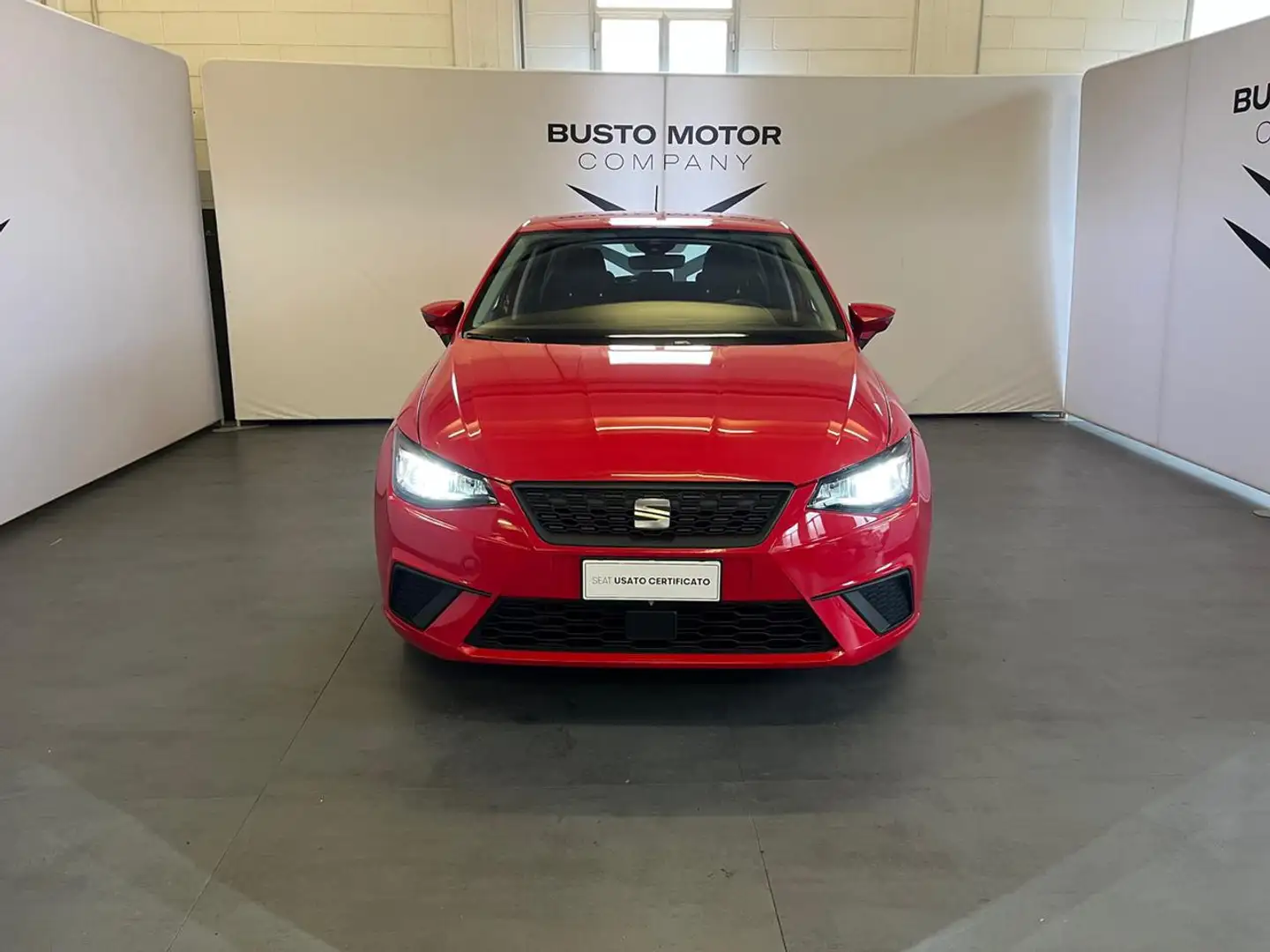 SEAT Ibiza 1.0 MPI Style NEOPATENTATI SEAT USATO CERTIFICATO Rosso - 2