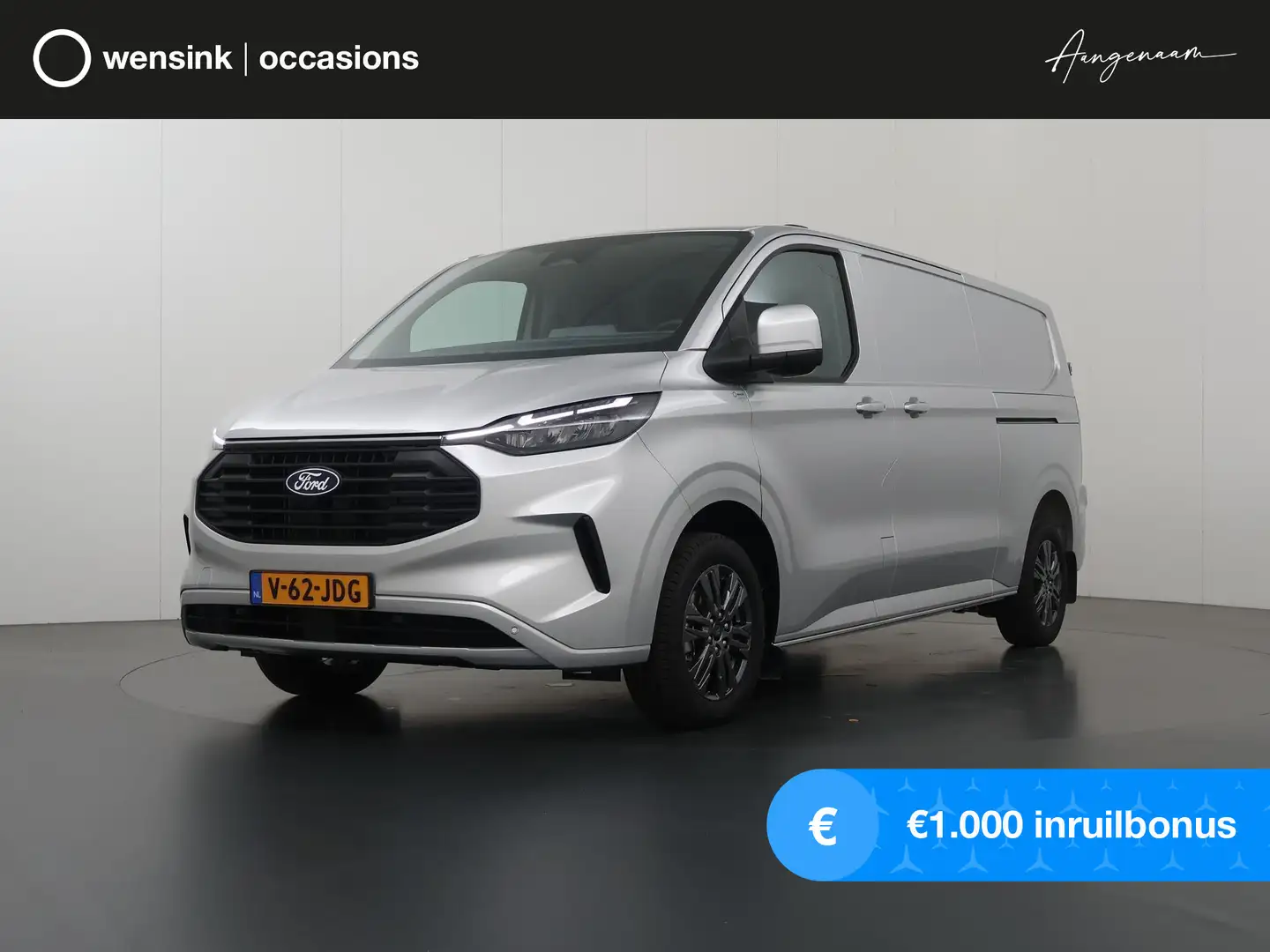 Ford Transit Custom 320 2.0 TDCI LIMITED L2 H1 | Aut. | 2X ZIJSCHUIFDE Zilver - 1