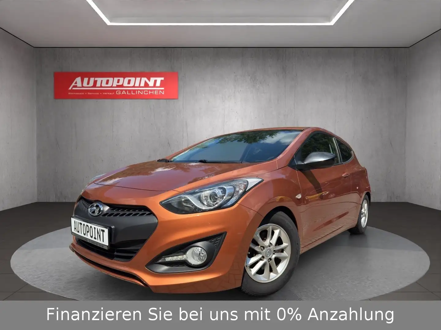 Hyundai i30 Coupe blue Classic Naranja - 1