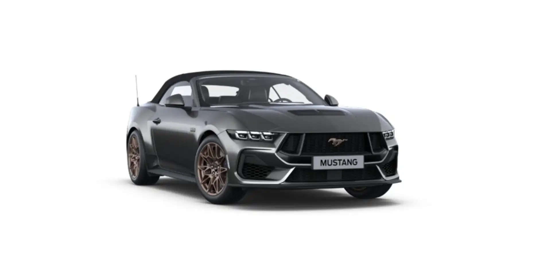 Ford Mustang 328 5.0 GT Convertible Ti-VCT V8 ACC+LED Grigio - 2