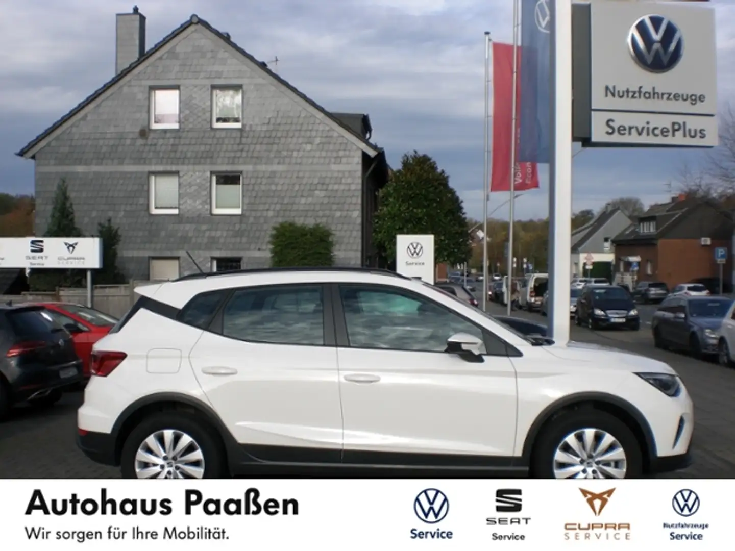 SEAT Arona Style 1.0 TSI DSG LED GRA RFK PLA FULL LINK Weiß - 1