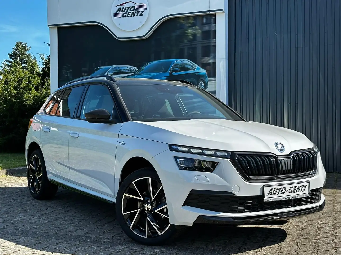 Skoda Kamiq Kamiq 1.0 TSI Monte Carlo OPF (EURO 6d) Blanc - 1
