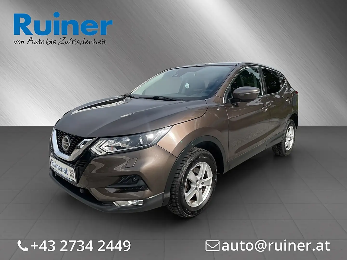 Nissan Qashqai 1,3 DIG-T Acenta +N-Connect Braun - 1