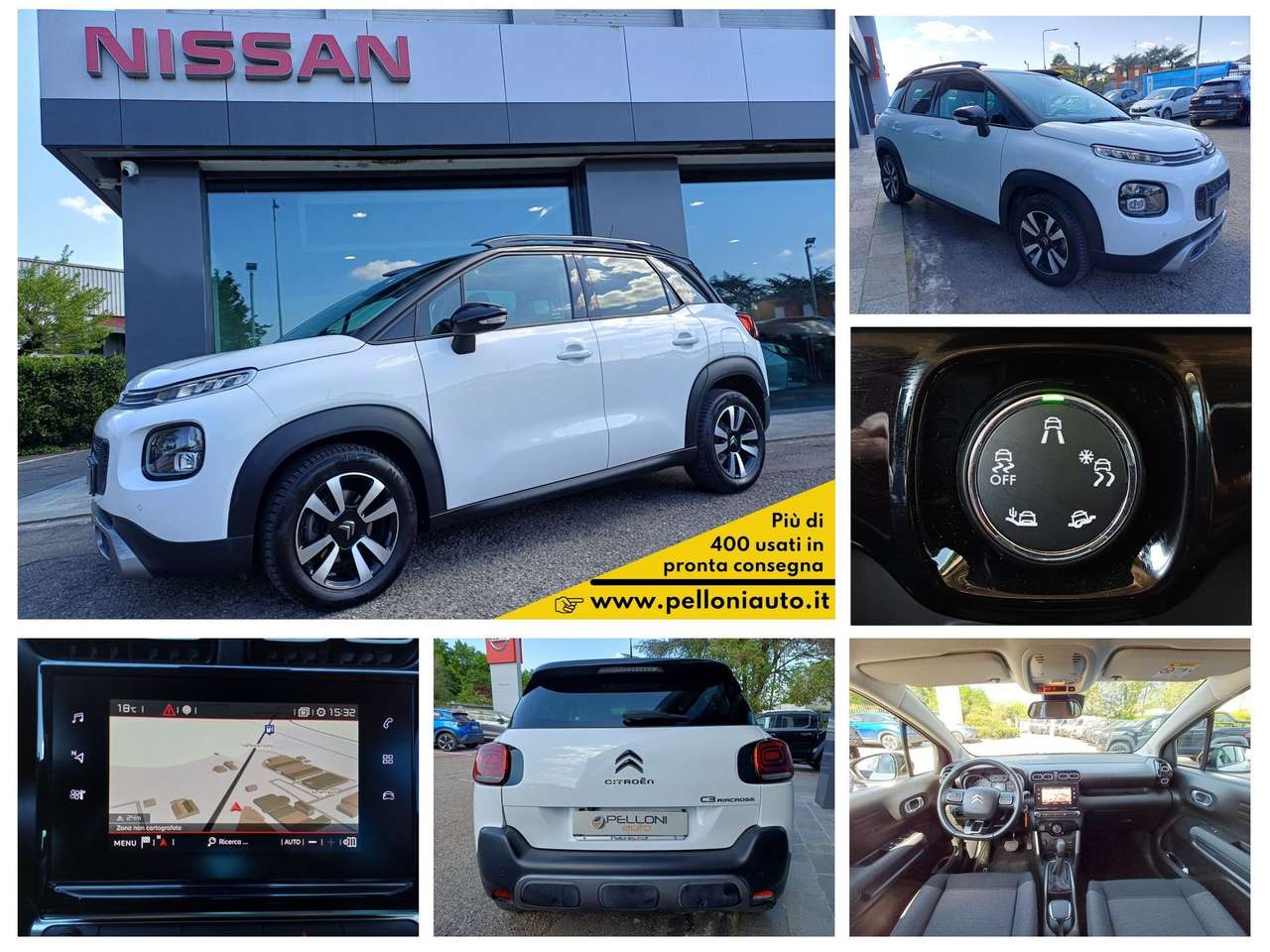 Citroen C3 Aircross C3 Aircross 1.5 bluehdi 120cv eat6 AUTOMATICA-KM CERTIFICATI