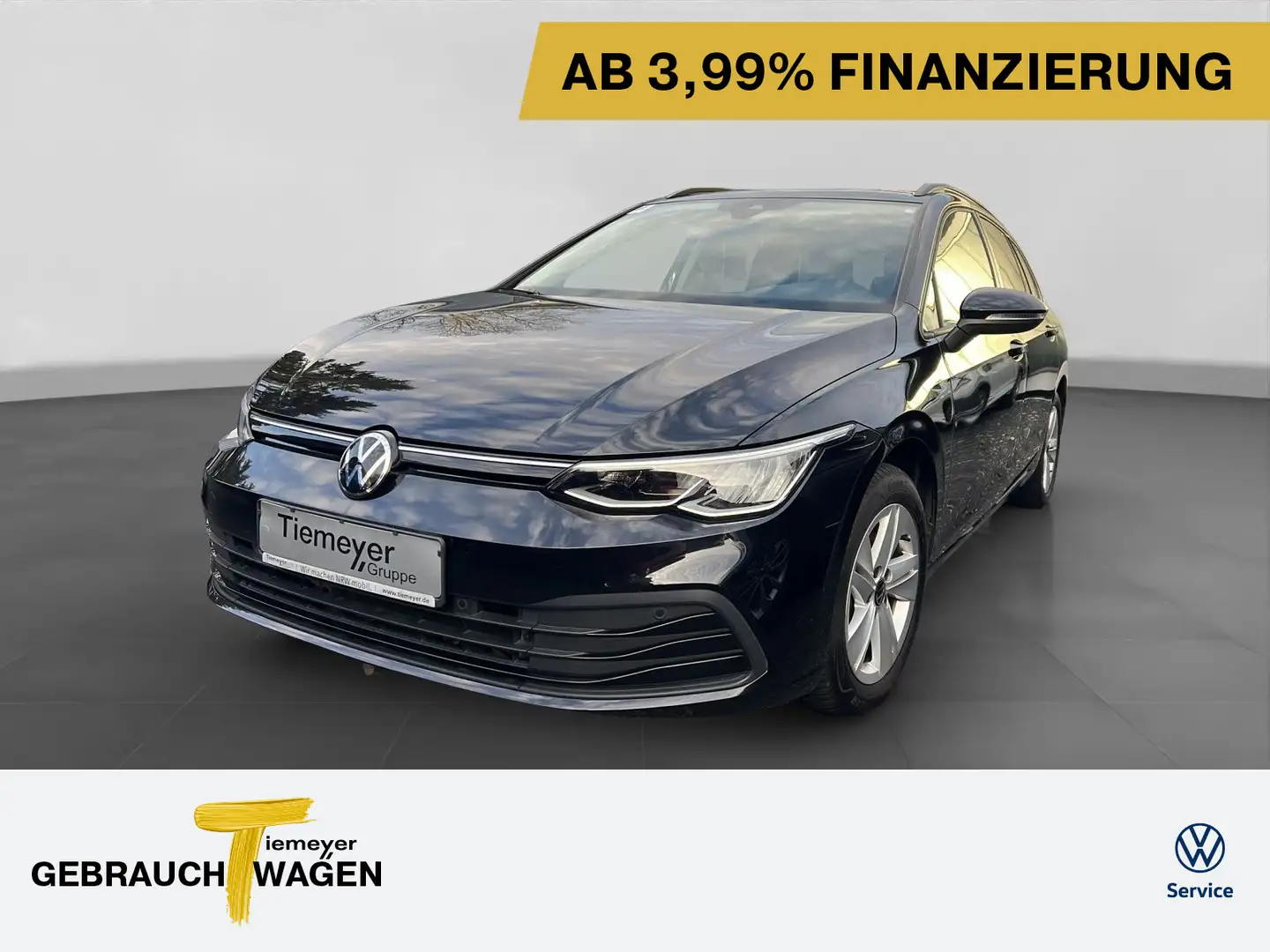 Volkswagen Golf Variant 2.0 TDI DSG AHK SIDE-ASSIST NAVI AC Schwarz - 1