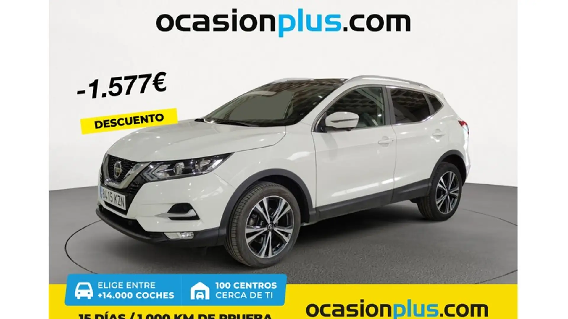 Nissan Qashqai 1.5dCi N-Connecta DCT 4x2 85kW Blanco - 1