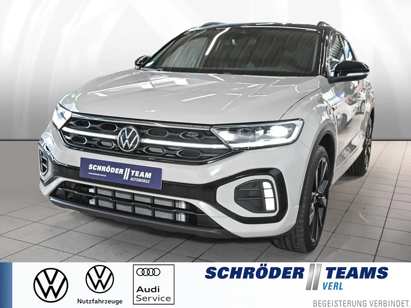 Volkswagen T-Roc 1.5 TSI DSG R-Line Black Style Gris - 1