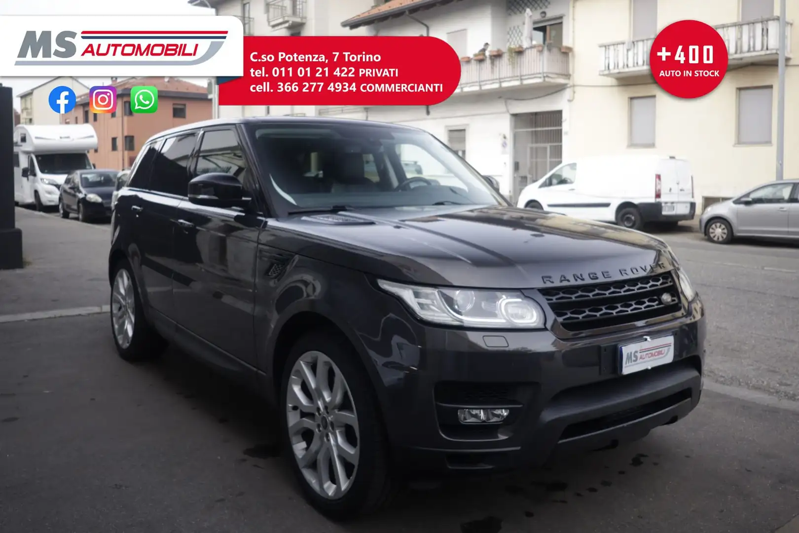 Land Rover Range Rover Sport Land Rover RR Sport Range Rover Sport 3.0 SDV6 Au Grau - 1