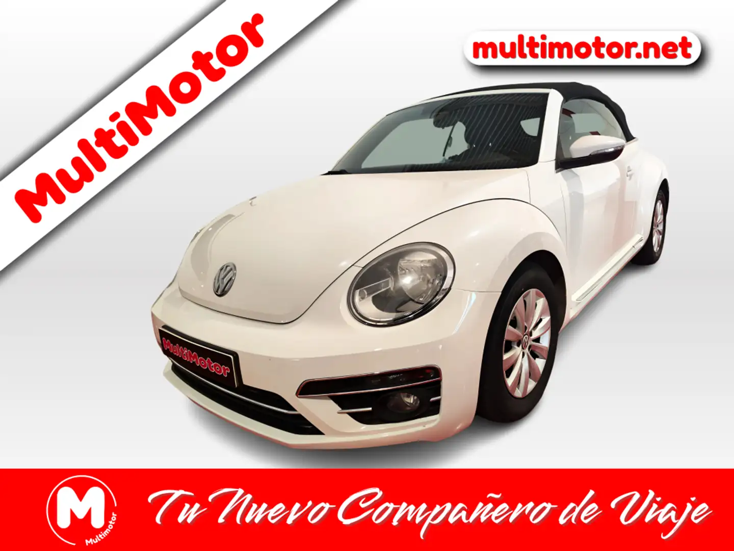 Volkswagen Beetle Cabrio 1.2 TSI Beetlemanía 77kW Blanco - 1
