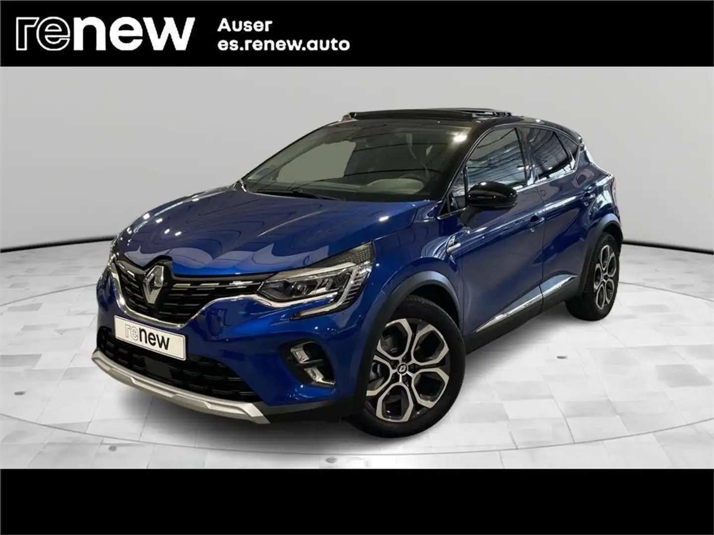Renault Captur E-TECH Híbrido Enchufable Fast Track 117kW Azul - 1