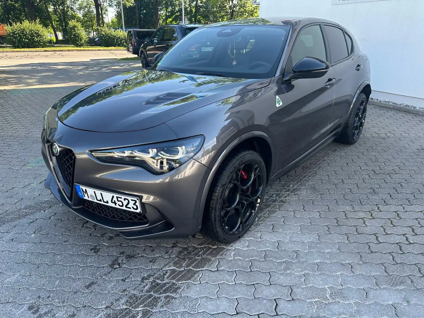 Alfa Romeo Stelvio Quadrifoglio 2,9 V6 Bi-Turbo*Akrapovic* Grau - 2