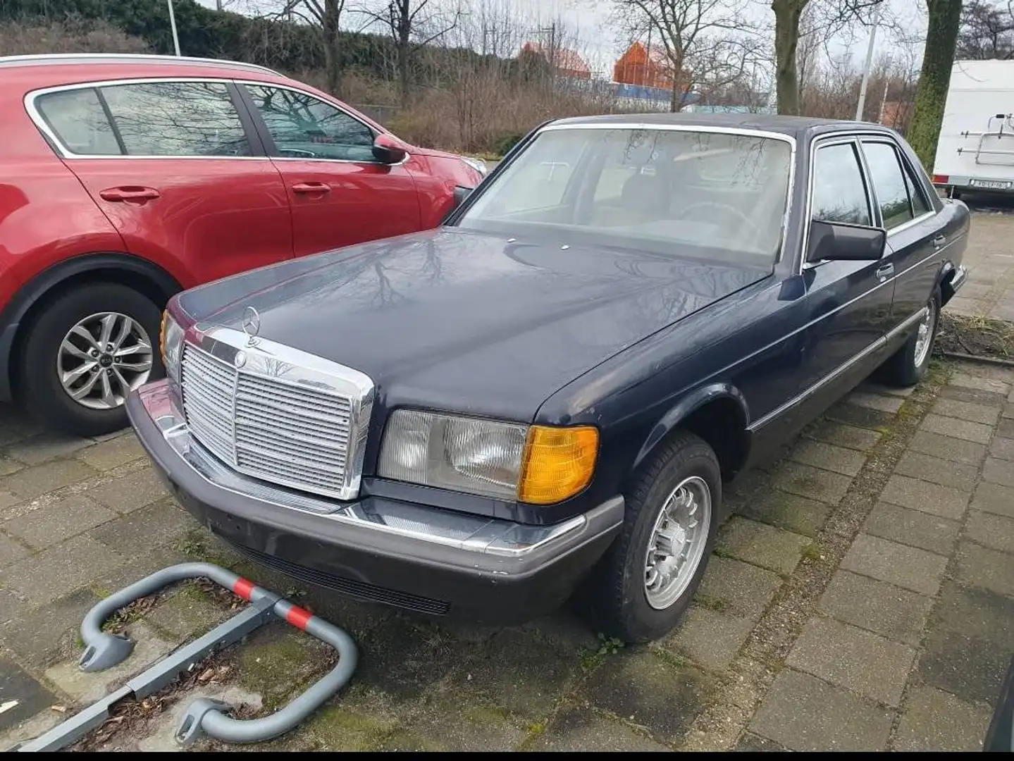 Mercedes-Benz S 300 W126 300sd turbodiesel Blau - 2