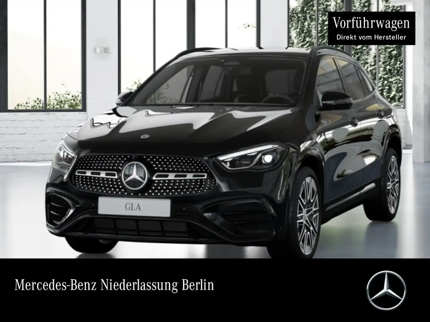 Mercedes-Benz GLA 200 AMG+NIGHT+360°+MULTIBEAM+TOTW+7G Schwarz - 1