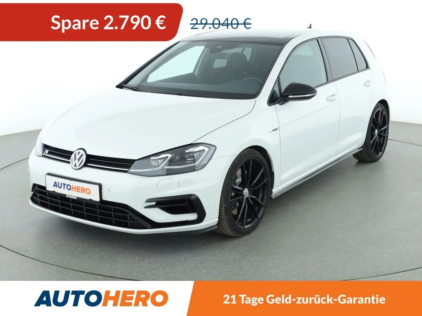 Volkswagen Golf GTI 2.0 TSI R BlueMotion 4Motion Aut.*NAVI* Blanc - 1