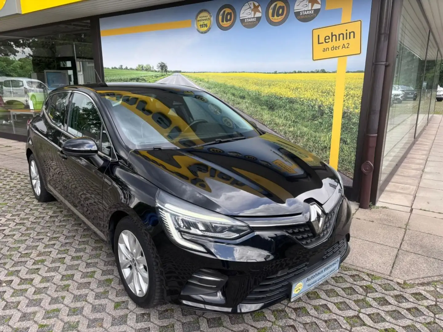 Renault Clio mit Navi, Jahresreifen & Klima Klima Navi Schwarz - 2