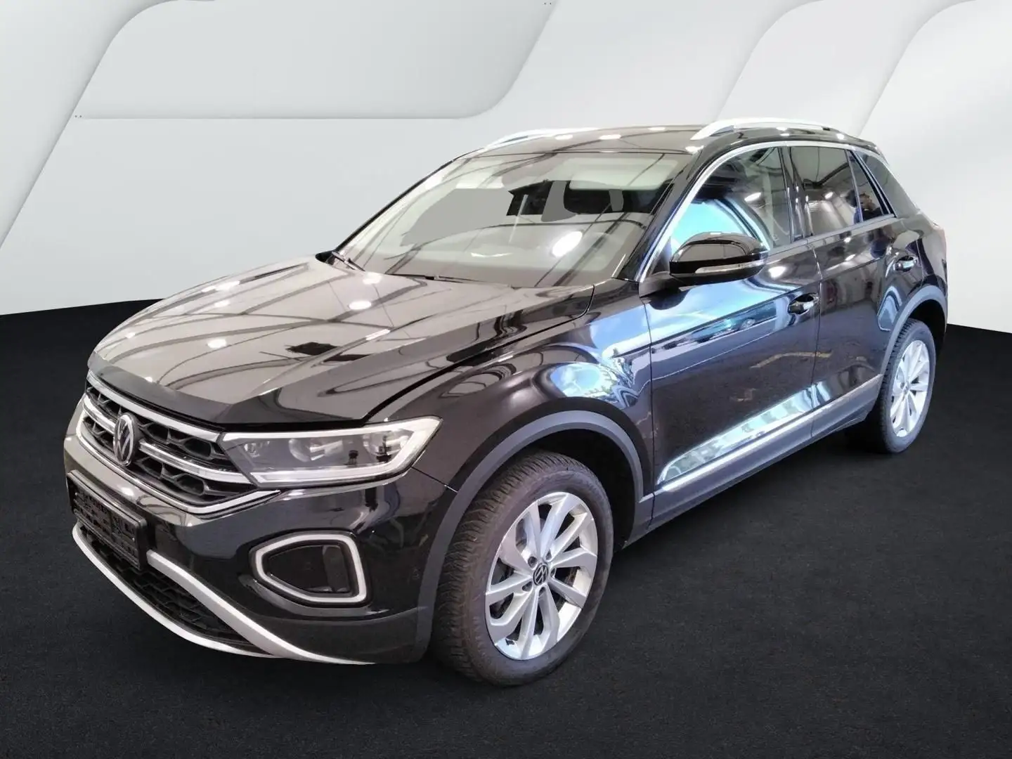 Volkswagen T-Roc 1.5 TSI DSG Style Navi AHK LED PDC SHZ Schwarz - 2