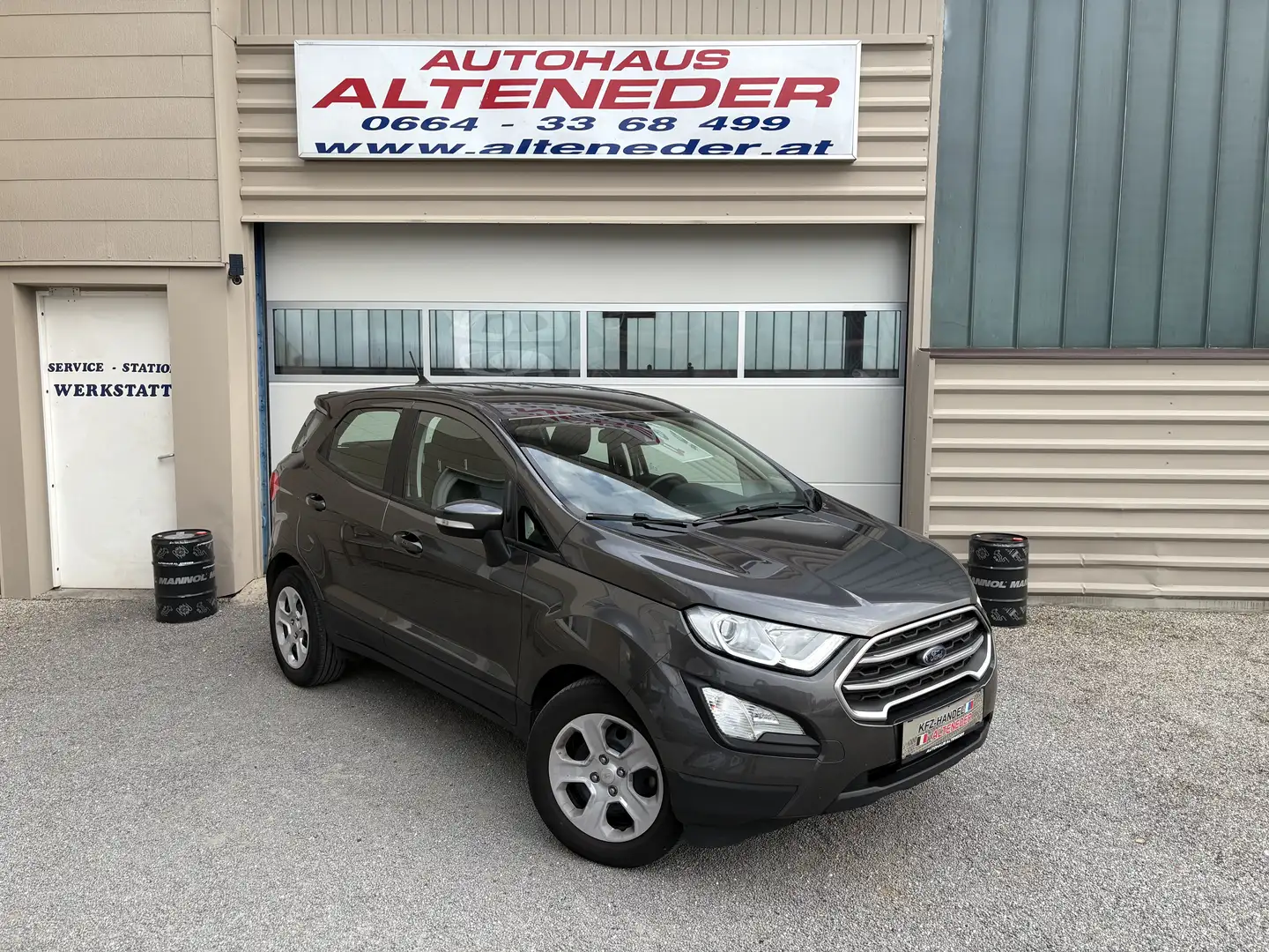 Ford EcoSport EcoSport 1.5 TDCi 1.BESITZ  WINTER-PAKET  AHK  SIT Grau - 1