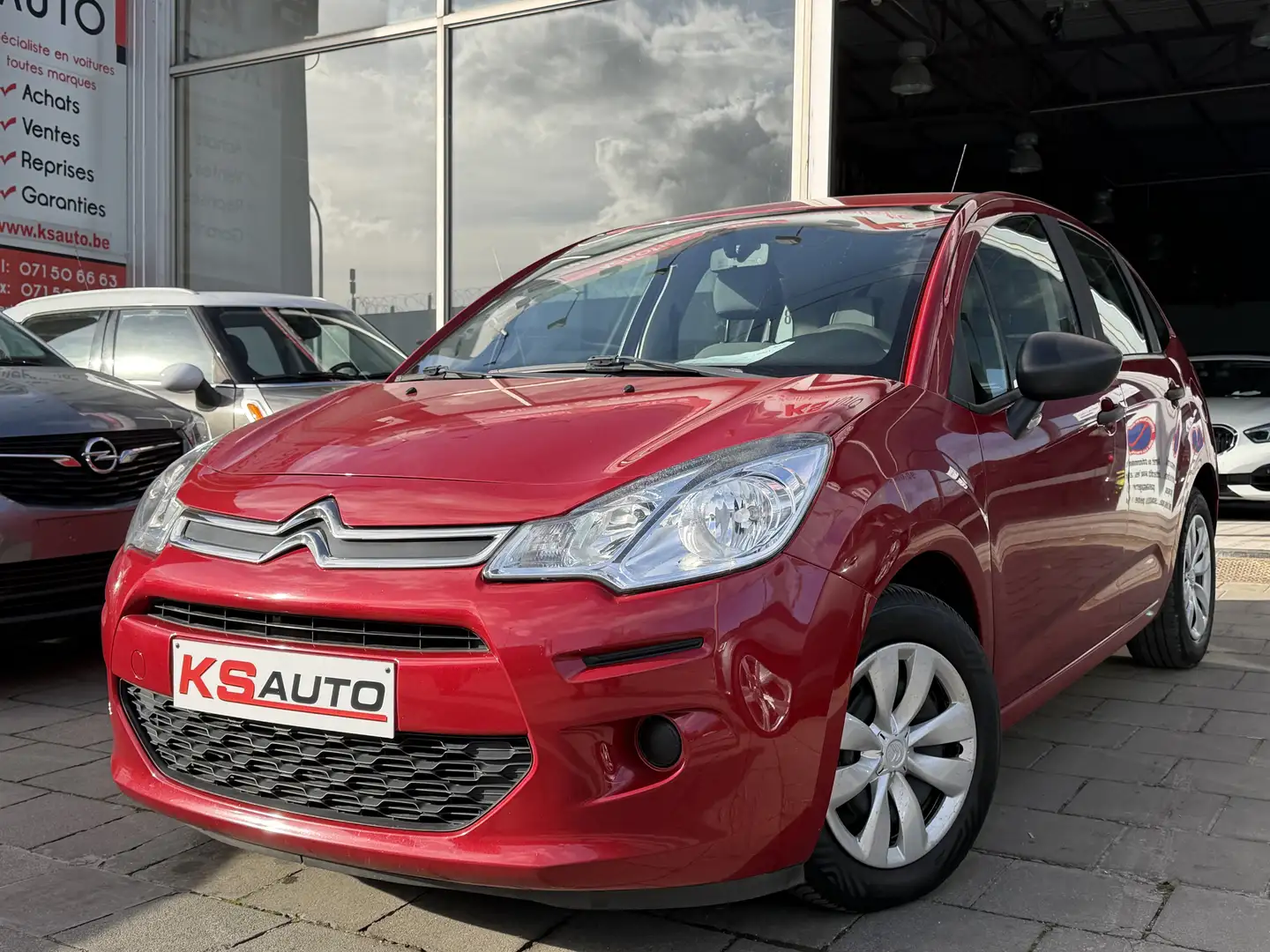 Citroen C3 C3 1.4 HDi /RADIO CD/EURO 5B/99G/217.201KM Rojo - 1