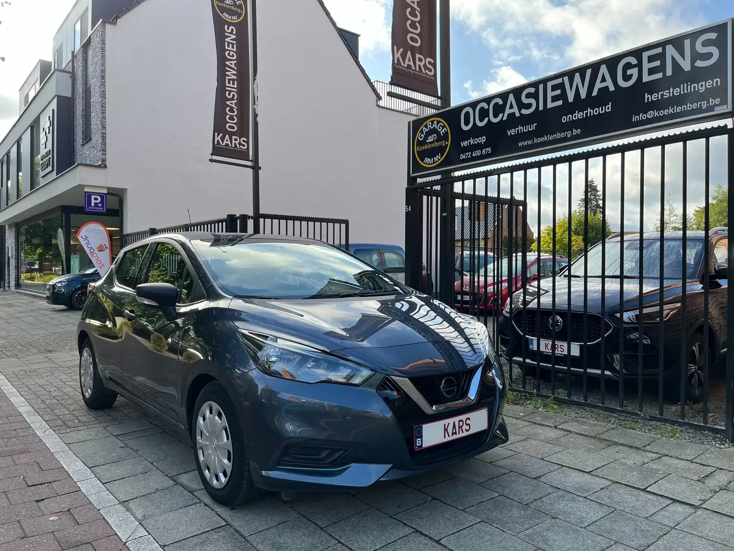 Nissan Micra Micra/NIEUWSTAAT/8.000km!/AIRCO/ZETELVERW/GARANTIE Grau - 1