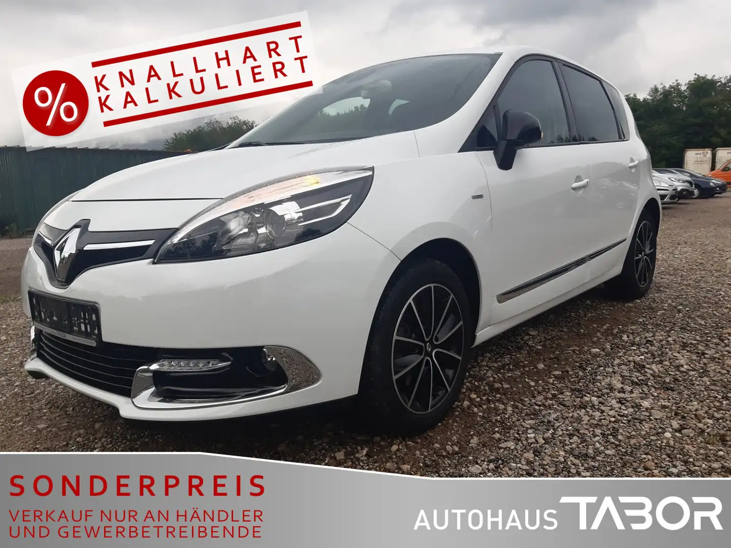 Renault Scenic 1.6 dCi 130 BOSE Navi Klima PDC GRA SHZ Weiß - 1