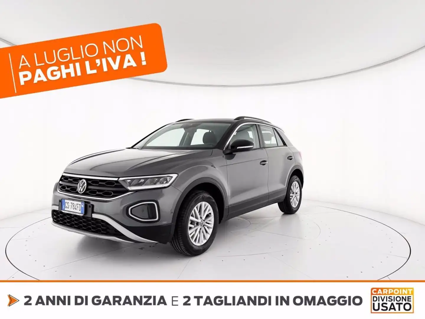 Volkswagen T-Roc 1.5 tsi life dsg Grigio - 1