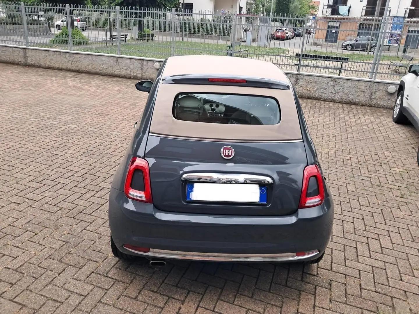 Fiat 500C FIAT 500C 1.2 Lounge s&s 69cv my19 Grigio - 2