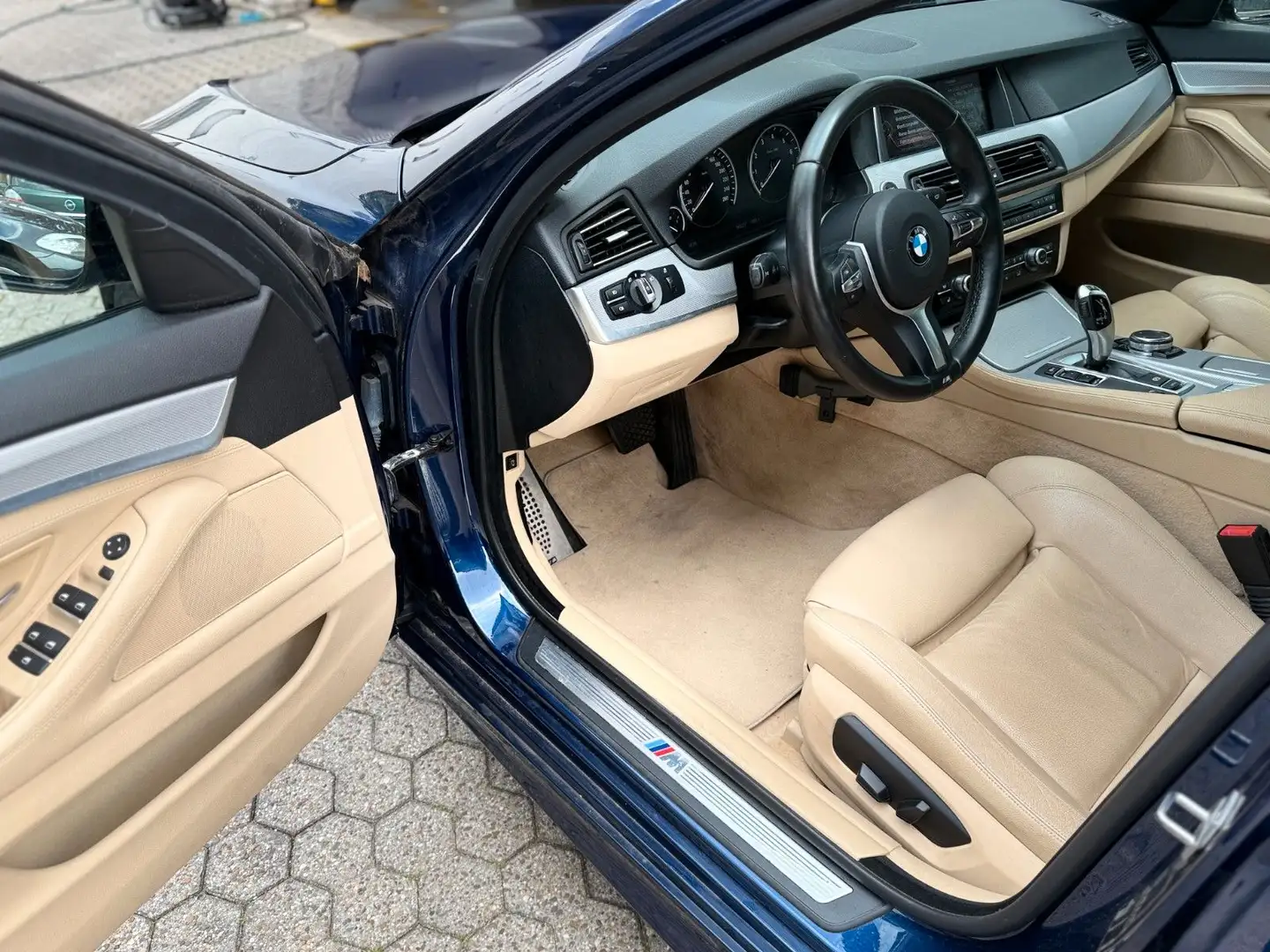BMW 520 Baureihe 5 Touring 520 i  M SPORT PAKET Blu/Azzurro - 2