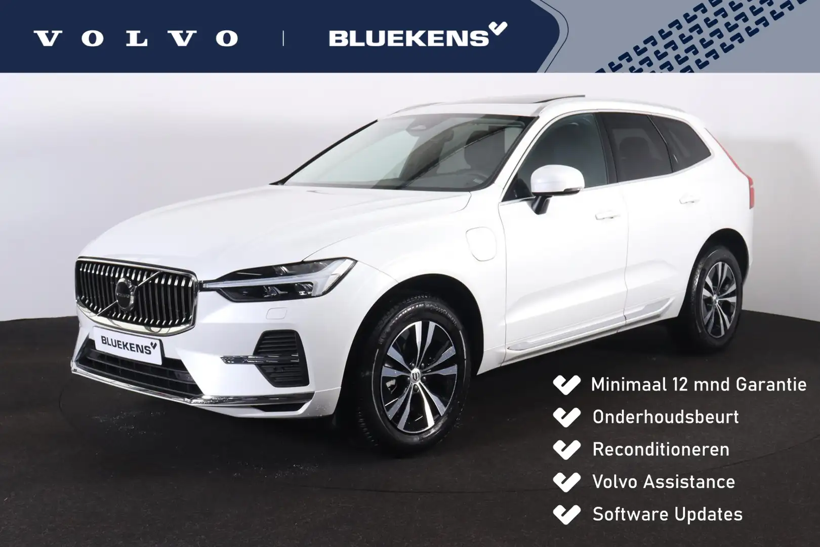 Volvo XC60 T6 Recharge AWD Core Bright - Panorama/schuifdak - Blanc - 1