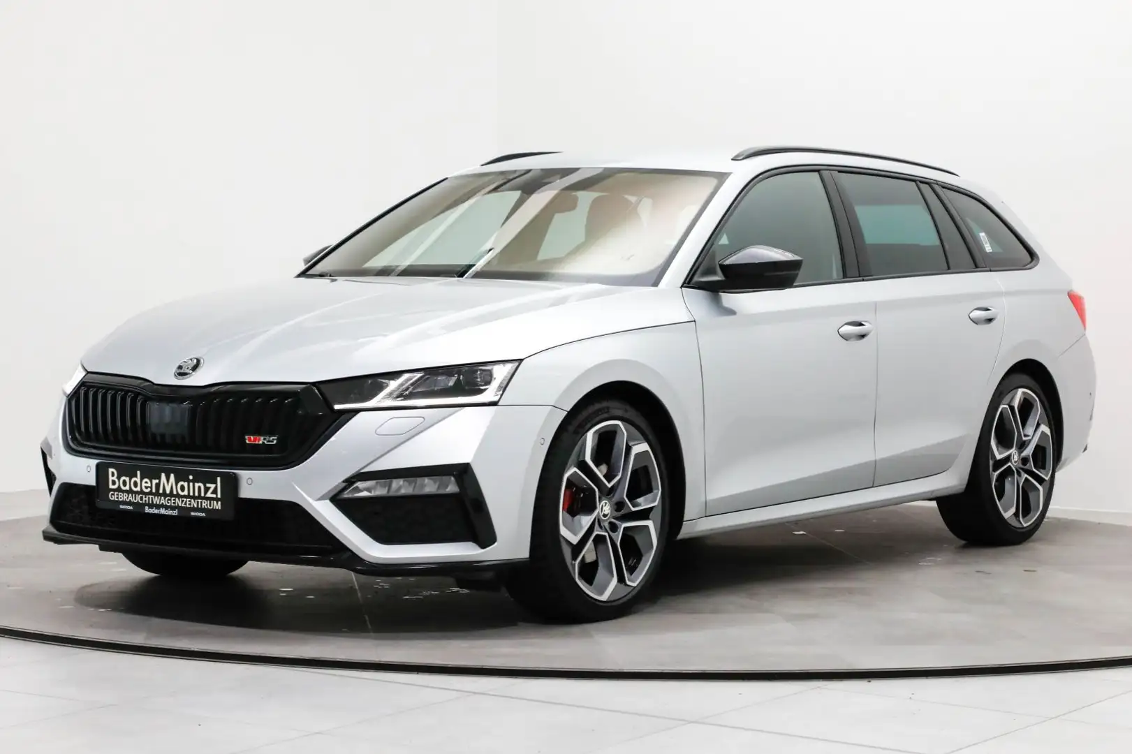 Skoda Octavia RS 2.0 TDI 4x4 DSG AHK HUD ACC Canton Silber - 2
